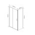 Душевой уголок Garda VSR-1G8015CL, 1500*800, хром, стекло прозрачное