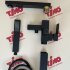 Смеситель напольный для ванны с душем Timo Selene 2200/03Y-CR черный