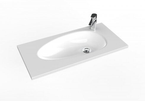 Раковина Roca Pluma 78x38,5, ZRU9310299 Раковина Roca Pluma 78x38,5, ZRU9310299