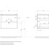База под раковину подвесная BelBagno ACQUA-600-2C-SO-RR