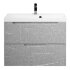 База под раковину подвесная BelBagno VITTORIA-800-2C-SO-TB-P Toros Bianco