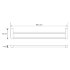 Kammel K-8340WHITE Держатель полотенец двойной