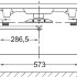 Тумба подвесная без раковины Jacob Delafon Reve EB1130-G80