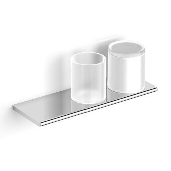 Аксессуары B&W SN-8019 полочка со стаканчиком и дозатором Аксессуары B&W SN-8019 полочка со стаканчиком и дозатором