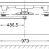 Тумба подвесная без раковины Jacob Delafon Reve EB1131-G1C