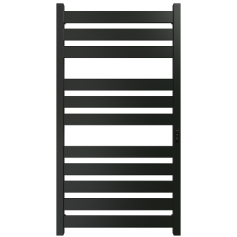 Полотенцесушитель Электрич. с/т GROIS Mario GR-142 500x1000 П 11 Ral 9005 U черный матовый