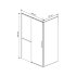 Душевой уголок Slim Soft VSR-1SS9015CL, 1500*900, хром, стекло прозрачное