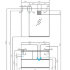 Тумба ТЕРРА 85, дуб кантри, антрацит (под раковину MILA 35, Одри 42, Лола 60)