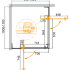 Душевой уголок CEZARES SLIDER-AH-2-90/100-100/110-BR-NERO