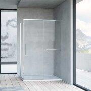 Душевой уголок Slim Soft VSR-1SS1015CL, 1500*1000, хром, стекло прозрачное