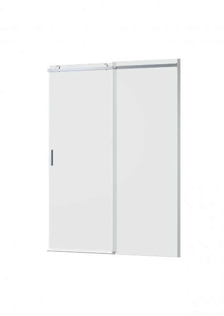 Дверь раздвижная Roca Area 1200x2000, правая, ручка слева, прозрачное стекло, профиль xром MP05R2012M