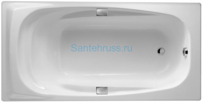 Чугунная ванна Jacob Delafon Super Repos 180х90