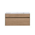 База под раковину Chiara 1000 подвесная, 1 выкатной ящик soft-close, N.Oak