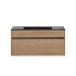 База под раковину Chiara 1000 подвесная, 1 выкатной ящик soft-close, N.Oak