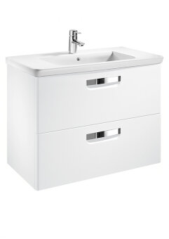 Тумба под раковину Roca The Gap 80 белая матовая ZRU9302732 Тумба под раковину Roca The Gap 80 белая матовая ZRU9302732