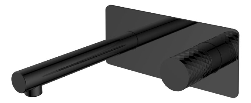 Смеситель STICK из стены BLACK DIAMOND BLACK