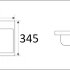 Умывальник CeramaLux 9595-60