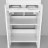 Тумба напольная VELVEX Klaufs 50.2D-617.217 с раковиной Cersanit COMO 50