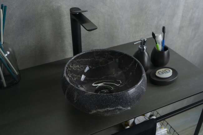 Раковина Gid Mnc480 54432 накладная под камень глянцевая 32x32x15.5 Раковина Gid Mnc480 54432 накладная под камень глянцевая 32x32x15.5