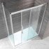 Душевой уголок CEZARES LUX-SOFT-W-AH-1-140/100-C-Cr-IV