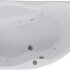 Акриловая ванна Aquanet Graciosa 150x90 L (с каркасом)