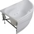 Акриловая ванна Aquanet Graciosa 150x90 L (с каркасом)