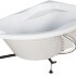 Акриловая ванна Aquanet Graciosa 150x90 L (с каркасом)