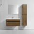 База под раковину Chiara 1000 подвесная, 1 выкатной ящик soft-close, T.Oak