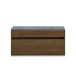 База под раковину Chiara 1000 подвесная, 1 выкатной ящик soft-close, T.Oak