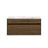 База под раковину Chiara 1000 подвесная, 1 выкатной ящик soft-close, T.Oak