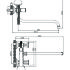 Смеситель для ванны 27241VS с длинным изливом