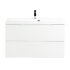 База под раковину подвесная BelBagno VITTORIA-1000-2C-SO-BL Bianco Lucido
