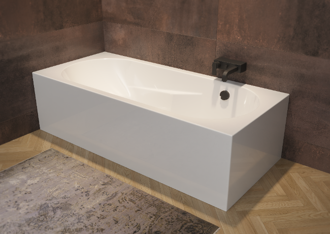 Акриловая ванна Lazy 170x75 RIGHT - PLUG & PLAY