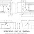 Акриловая ванна Lazy 170x75 RIGHT - PLUG & PLAY
