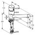 Однорычажный кухонный смеситель KLUDI SCOPE