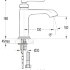 Смеситель на раковину CEZARES LIBERTY-F-LS-01-W0