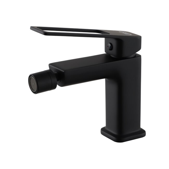Смеситель для биде Gid Niagara L057-BM-B L057BMB черный матовый Смеситель для биде Gid Niagara L057-BM-B L057BMB черный матовый