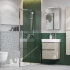 Дверь раздвижная Roca Area 1600x2000, правая, ручка слева, прозрачное стекло, профиль xром MP05R6012M Дверь раздвижная Roca Area 1600x2000, правая, ручка слева, прозрачное стекло, профиль xром MP05R6012M