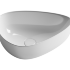 Умывальник чаша накладная ассиметричной формы Element 455*320*155мм