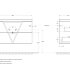 База под раковину подвесная BelBagno VITTORIA-1000-2C-SO-BL-P Bianco Lucido