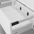 Тумба подвесная VELVEX Unit 80 белый лед