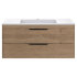 База под раковину Chiara 2D 1000 подвесная, 2 выкатных ящика soft-close, N.Oak