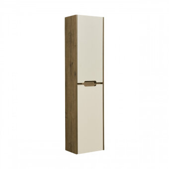 Шкаф-колонна ОЛИВИЯ 40, подвесная, бежевый, дуб велл