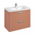 Тумба под раковину Roca The Gap Original 80, 2 ящика, терракота, ZRU9307839 Тумба под раковину Roca The Gap Original 80, 2 ящика, терракота, ZRU9307839