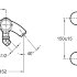 Смеситель для ванны с душем Jacob Delafon Elevation E18875-CP