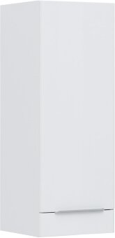 Шкаф-пенал Aquanet Ирис new 30 белый глянец