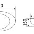 Умывальник CeramaLux 78255