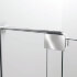Душевая дверь Extra VDP-1E1112CLGM, 1100/1200, вороненая сталь, стекло прозрачное
