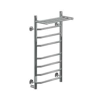 Полотенцесушитель Электрич.кабельный Ника WAY-3 80/40 с полкой левый тэн