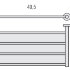 Полотенцедержатель Colombo Design Plus W4987